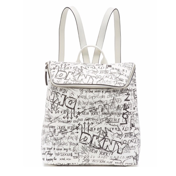 dkny tilly graffiti backpack